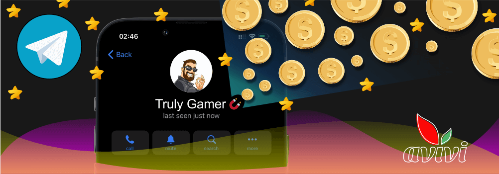Farming game resources via Telegram status — a creative solution by Avivi for WebApp Farming game resources via Telegram status — a creative solution by Avivi for WebApp